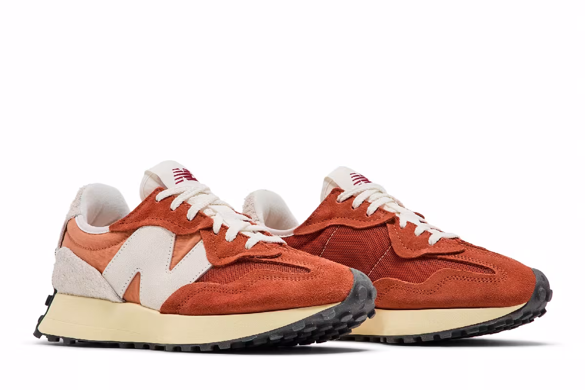 New Balance 327 Infield Clay Copper, view 9