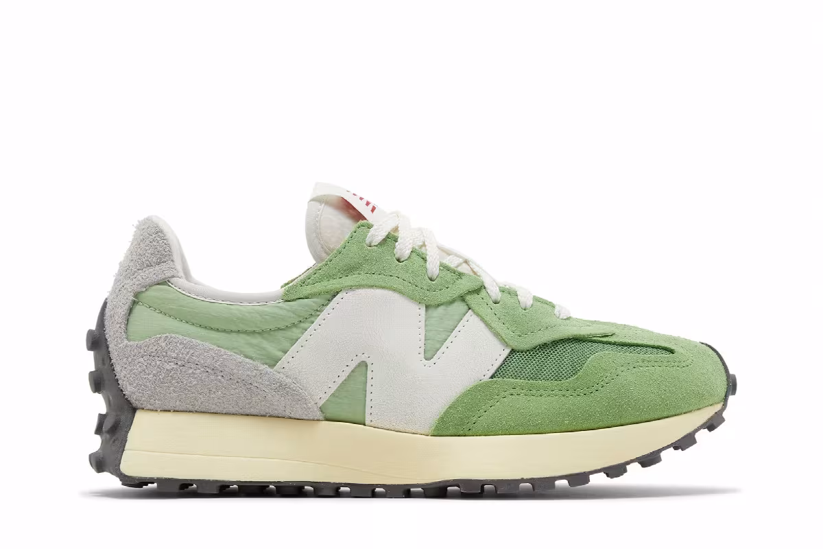 New Balance 327 Chive Avocado, view 2
