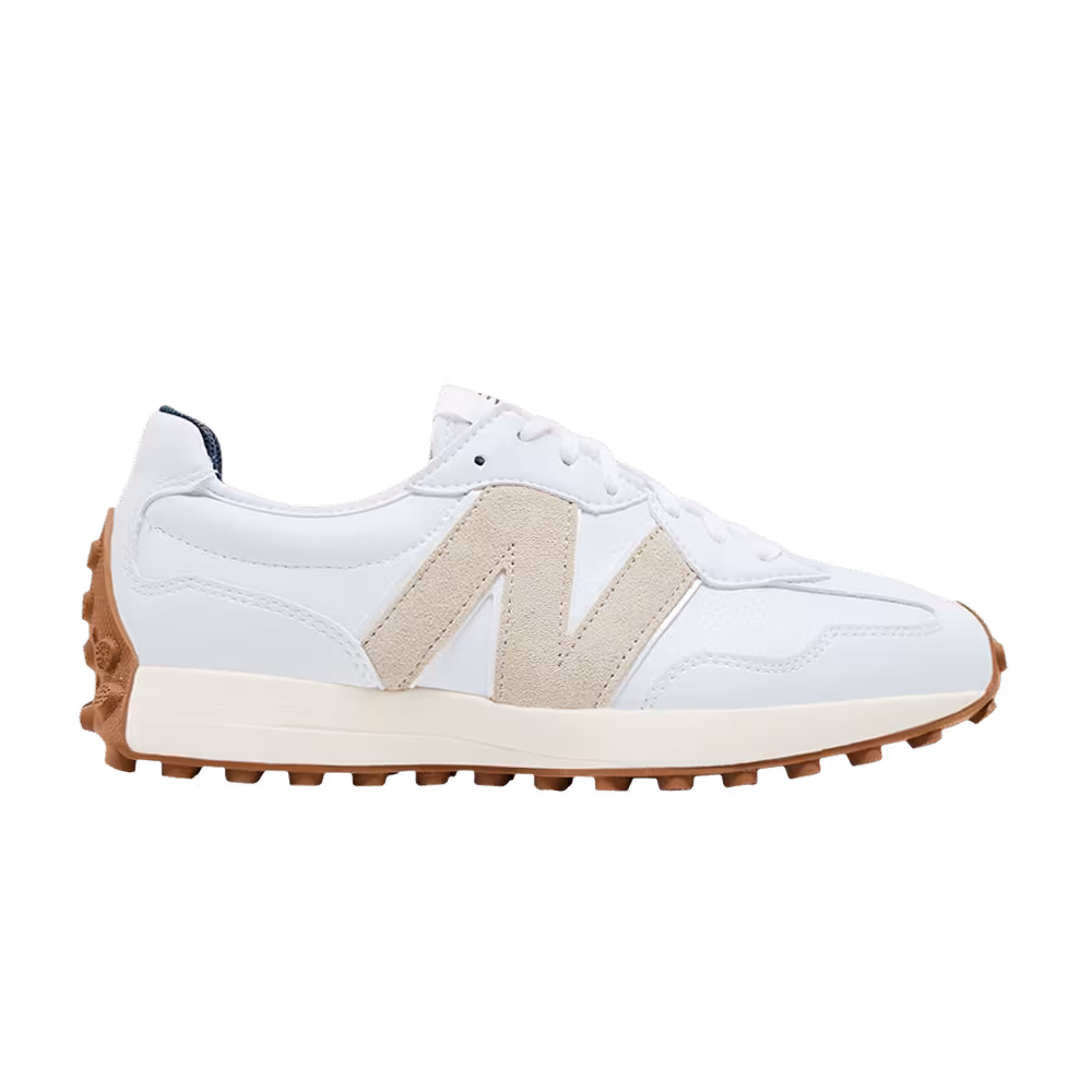 New Balance Women's 327 Golf White Gum