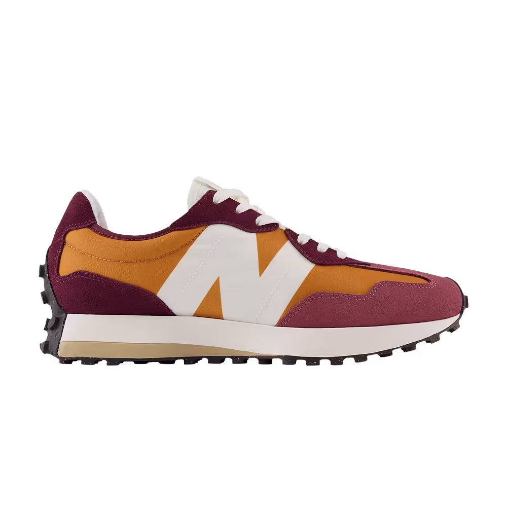 New Balance 327 Burgundy Orange