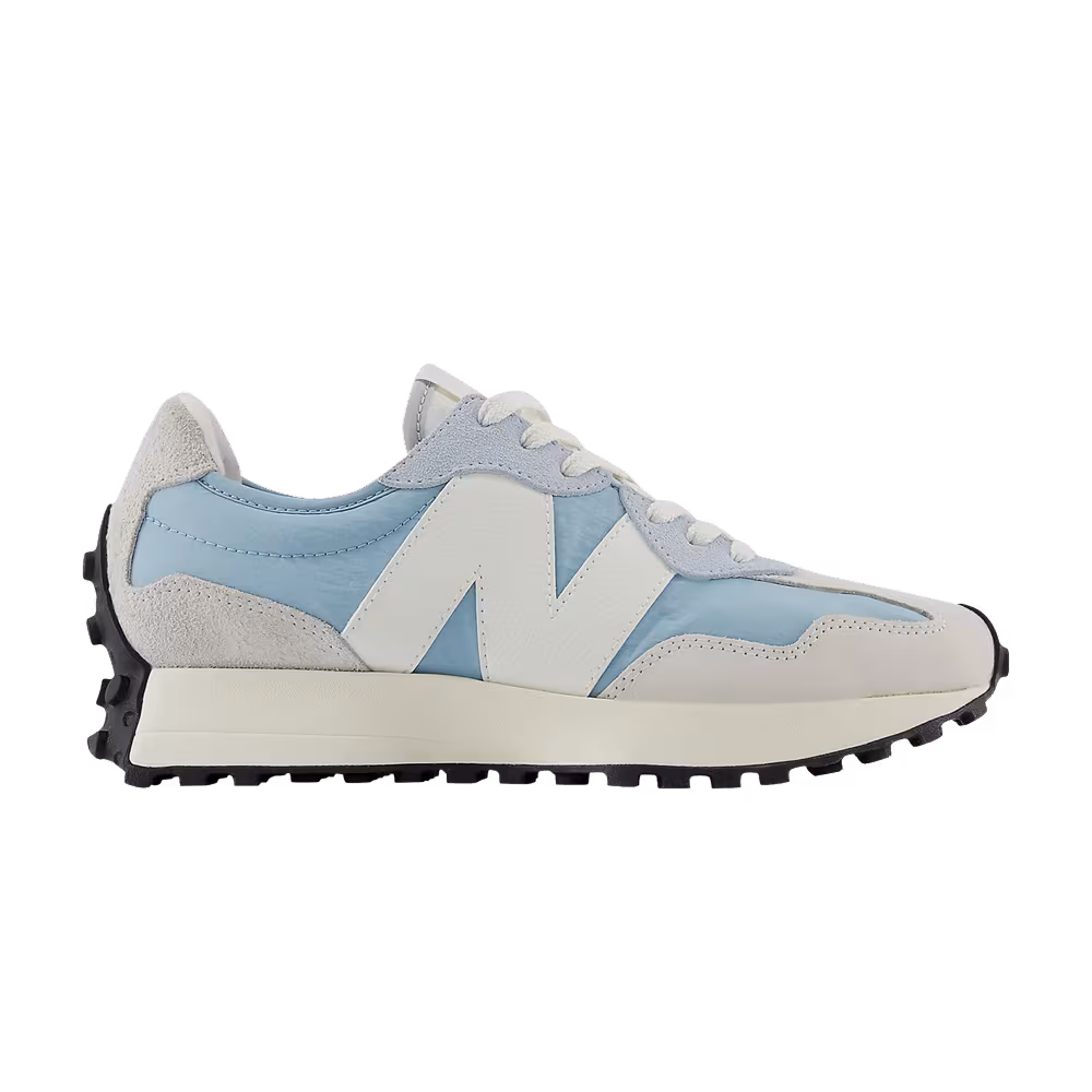 New Balance Women's 327 Chrome Blue
