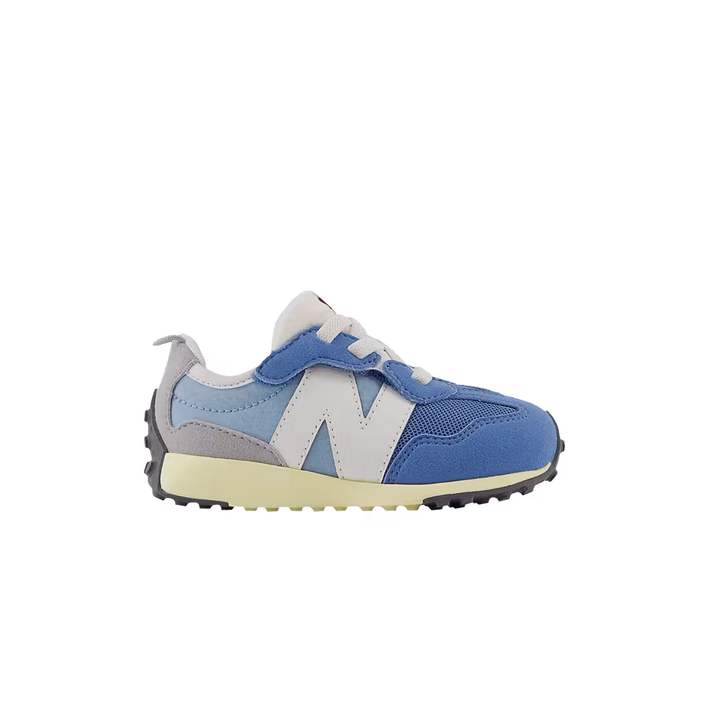 New Balance 327 New-B Hook & Loop Toddler Blue Laguna