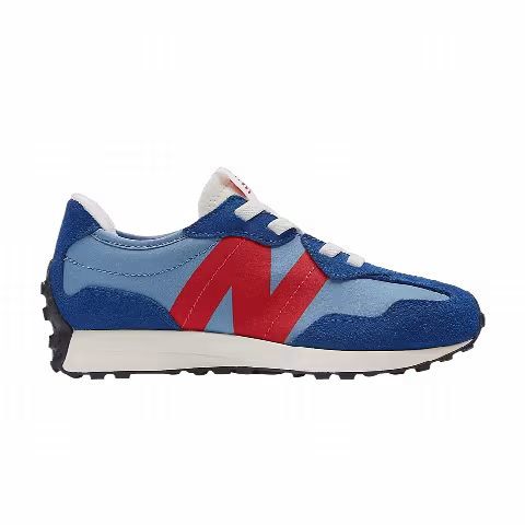 New Balance 327 Little Kid Wide 'Inkwell True Red'