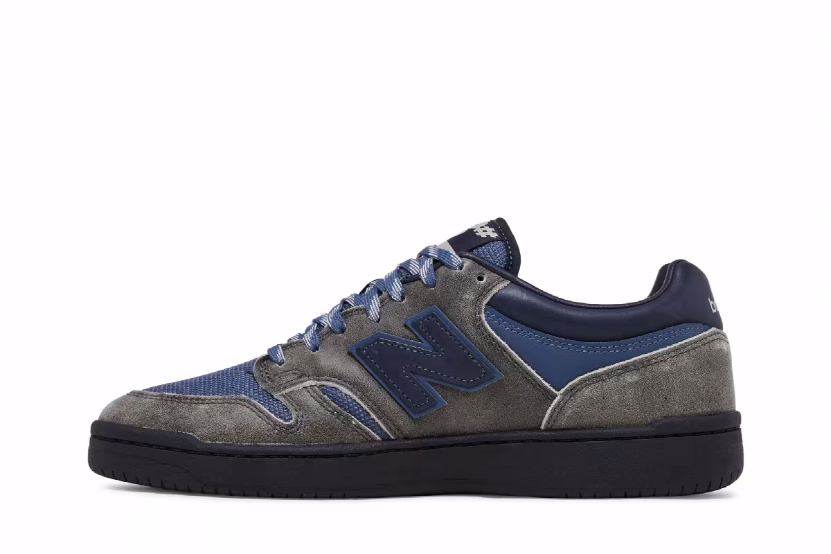 New Balance Numeric 480 Grey Navy, view 4