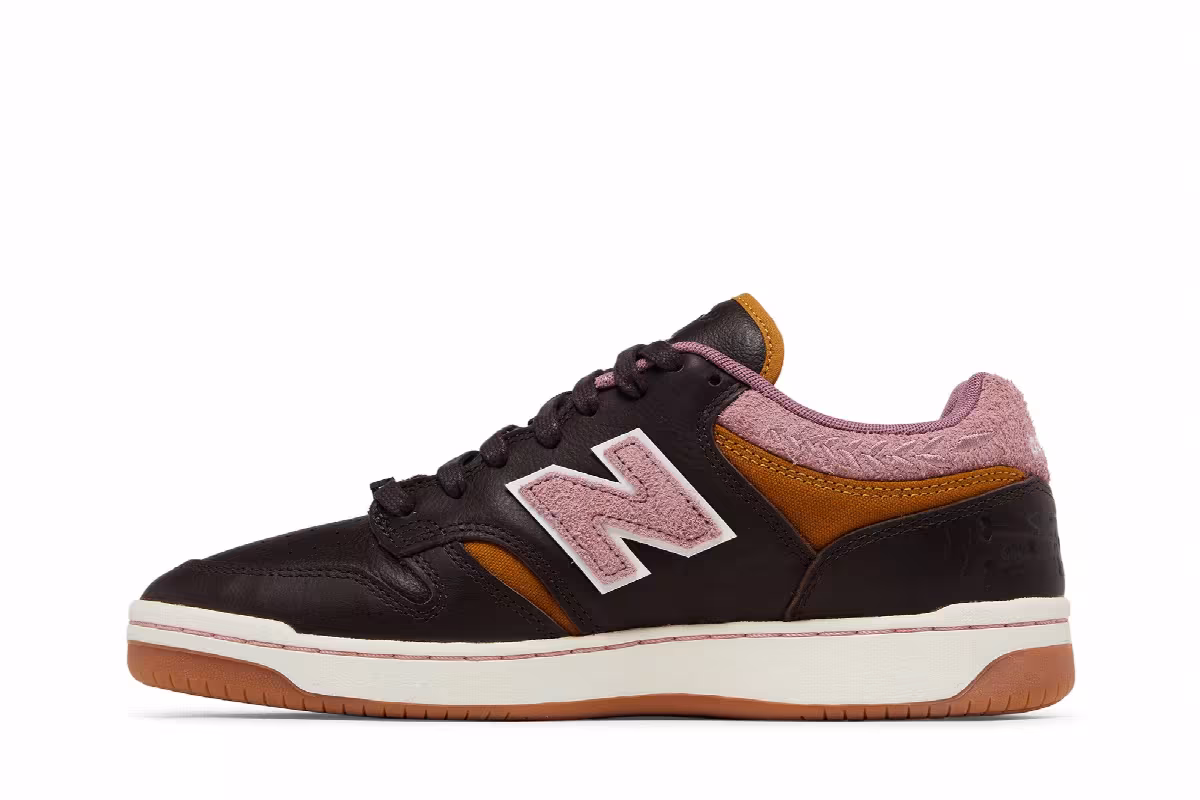 303 Boards x Jeremy Fish x New Balance Numeric 480 Silly Pink Bunnies, view 4