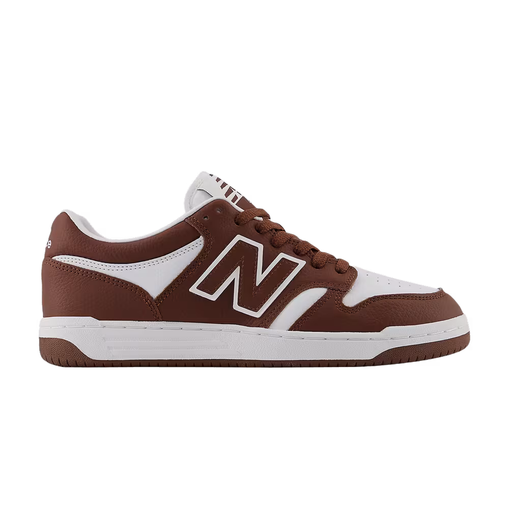 New Balance 480 Brown White