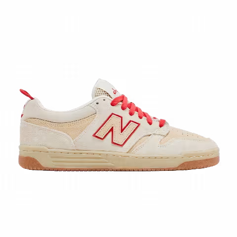 Chocolate Skateboards x New Balance Numeric 480 'Sea Salt Red'