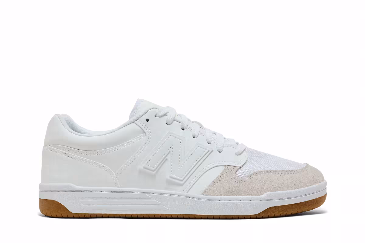 New Balance 480 White Reflection, view 2