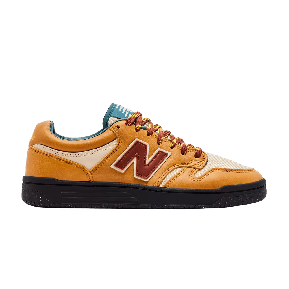 New Balance Numeric 480 Tan Burgundy
