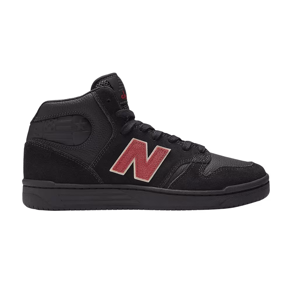 Chocolate Skateboards x New Balance Numeric 480 High Black Red