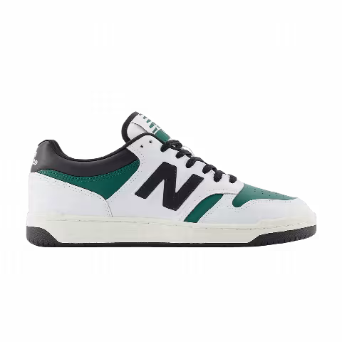 New Balance 480 'White Marsh Green Black'