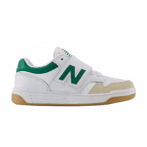 New Balance 480 Hook & Loop Little Kid Wide 'Classic Pine'