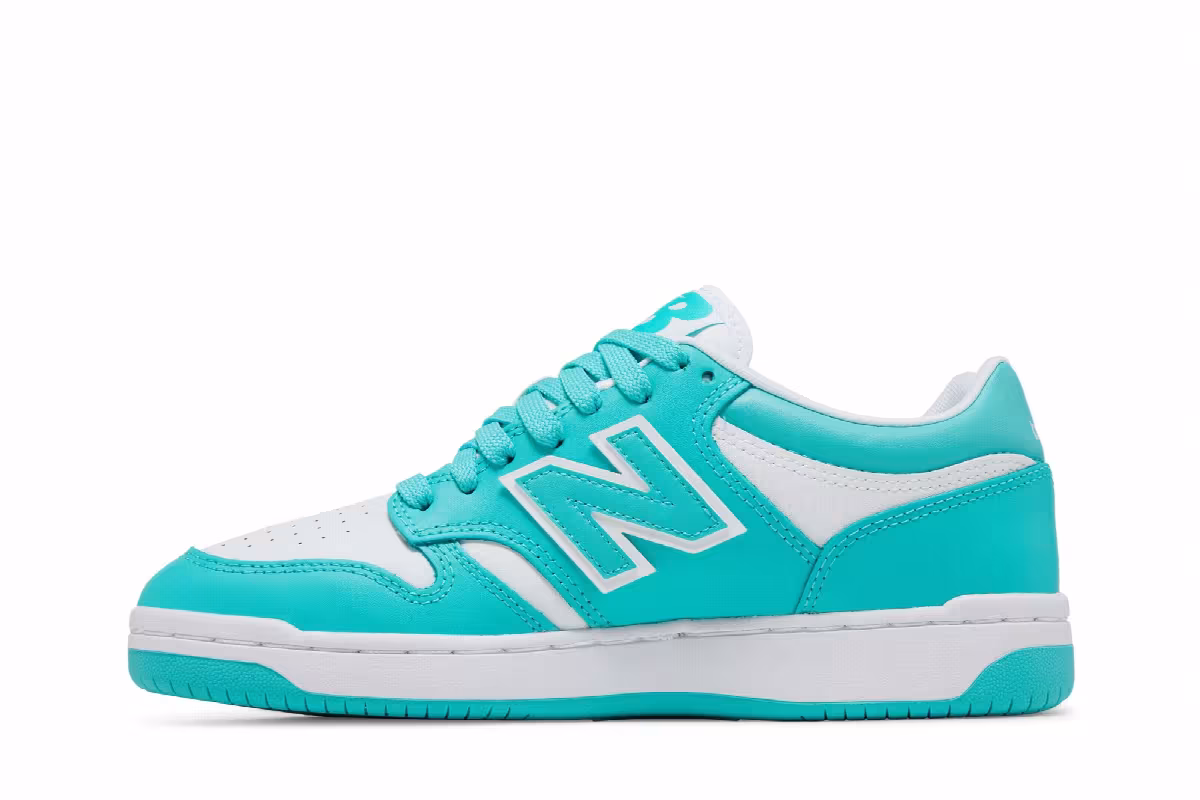 New Balance 480 Big Kid Airyteal, view 4