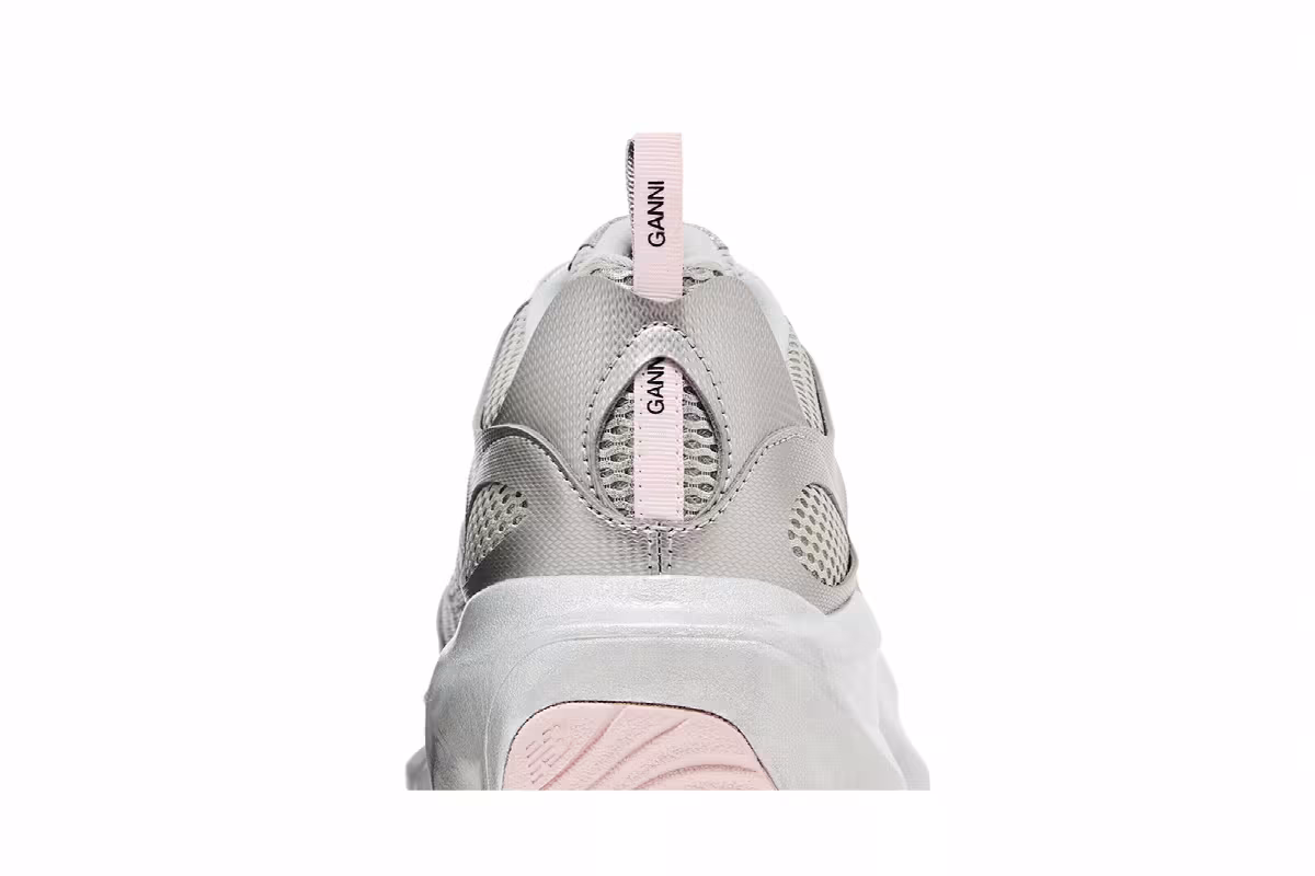 New Balance GANNI x WRPD Runner Silver Metallic Pink, view 8