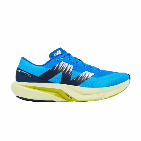 New Balance FuelCell Rebel v4 'Spice Blue Limelight'