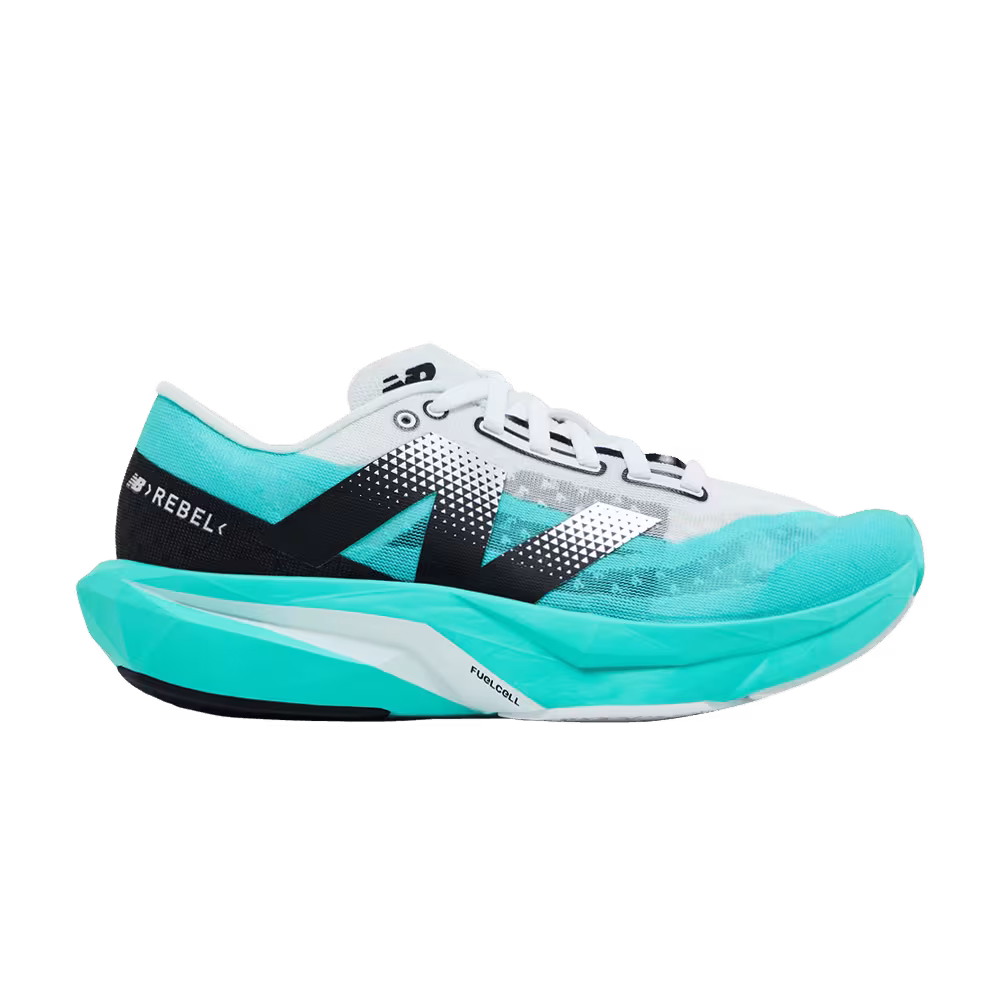 New Balance Women's FuelCell Rebel v4 Wide Cyber Jade