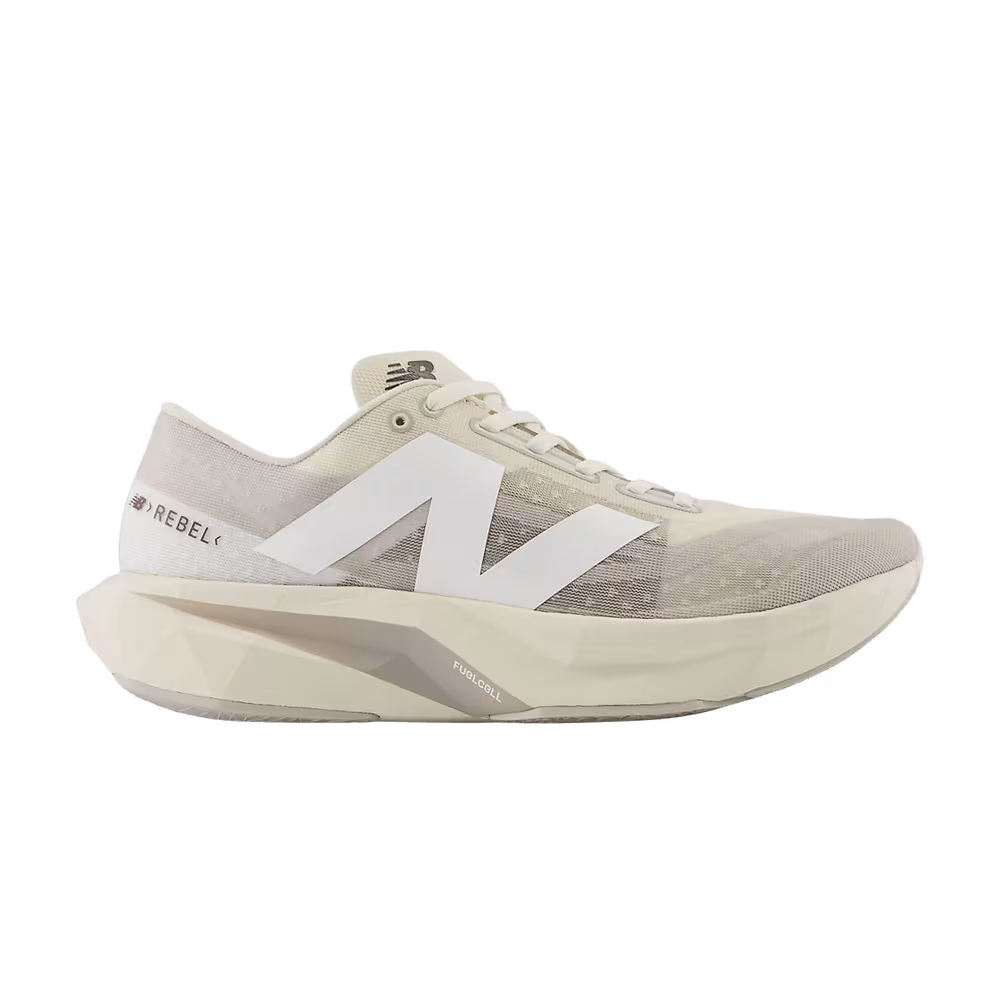 New Balance Sydney McLaughlin-Levrone x FuelCell Rebel v4 Linen Moonrock