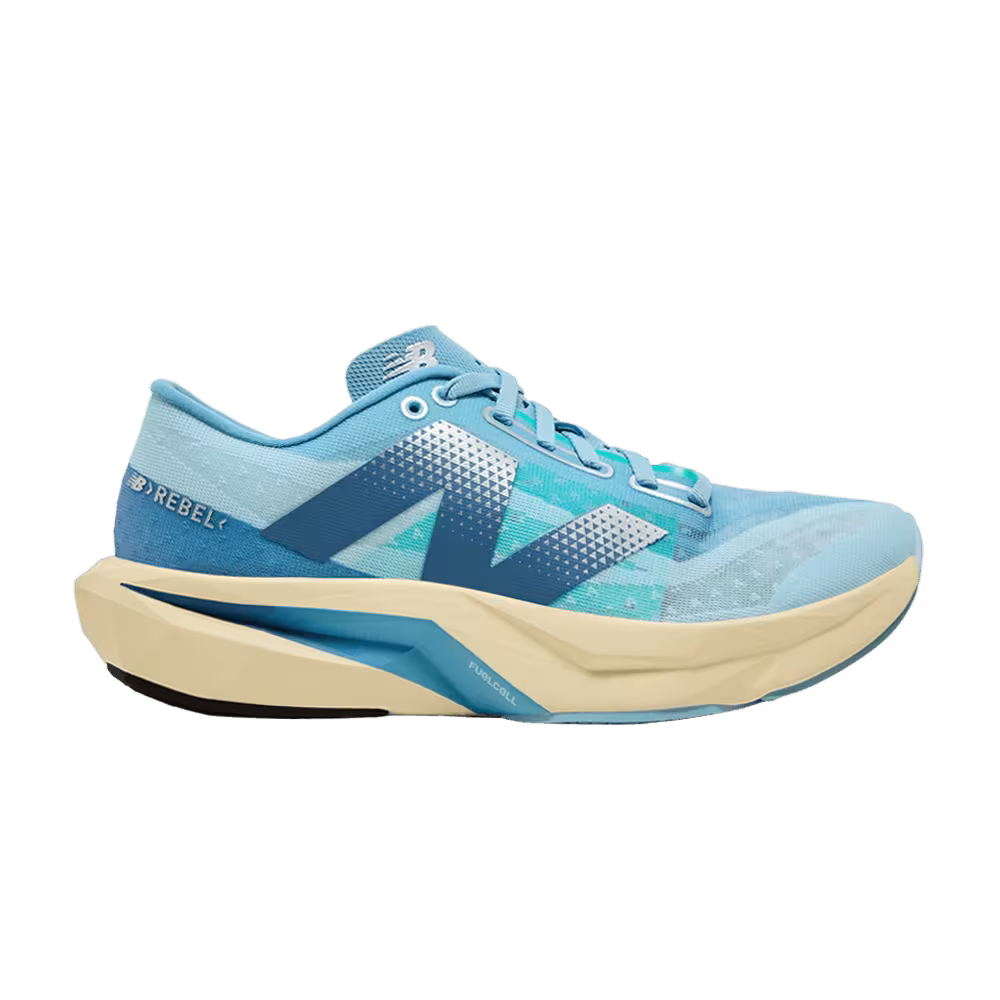 New Balance Women's FuelCell Rebel v4 Quarry Heron Blue