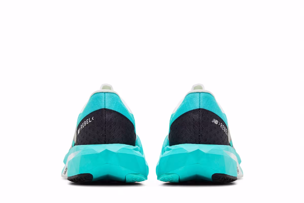 New Balance Women's FuelCell Rebel v4 Cyber Jade, view 7