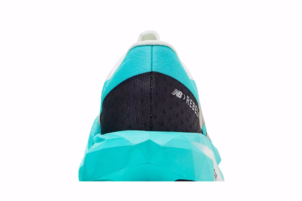 New Balance Women's FuelCell Rebel v4 Cyber Jade, view 8