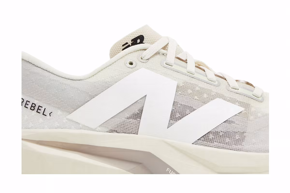 Sydney McLaughlin-Levrone x New Balance Women's FuelCell Rebel v4 Linen Moonrock, view 3