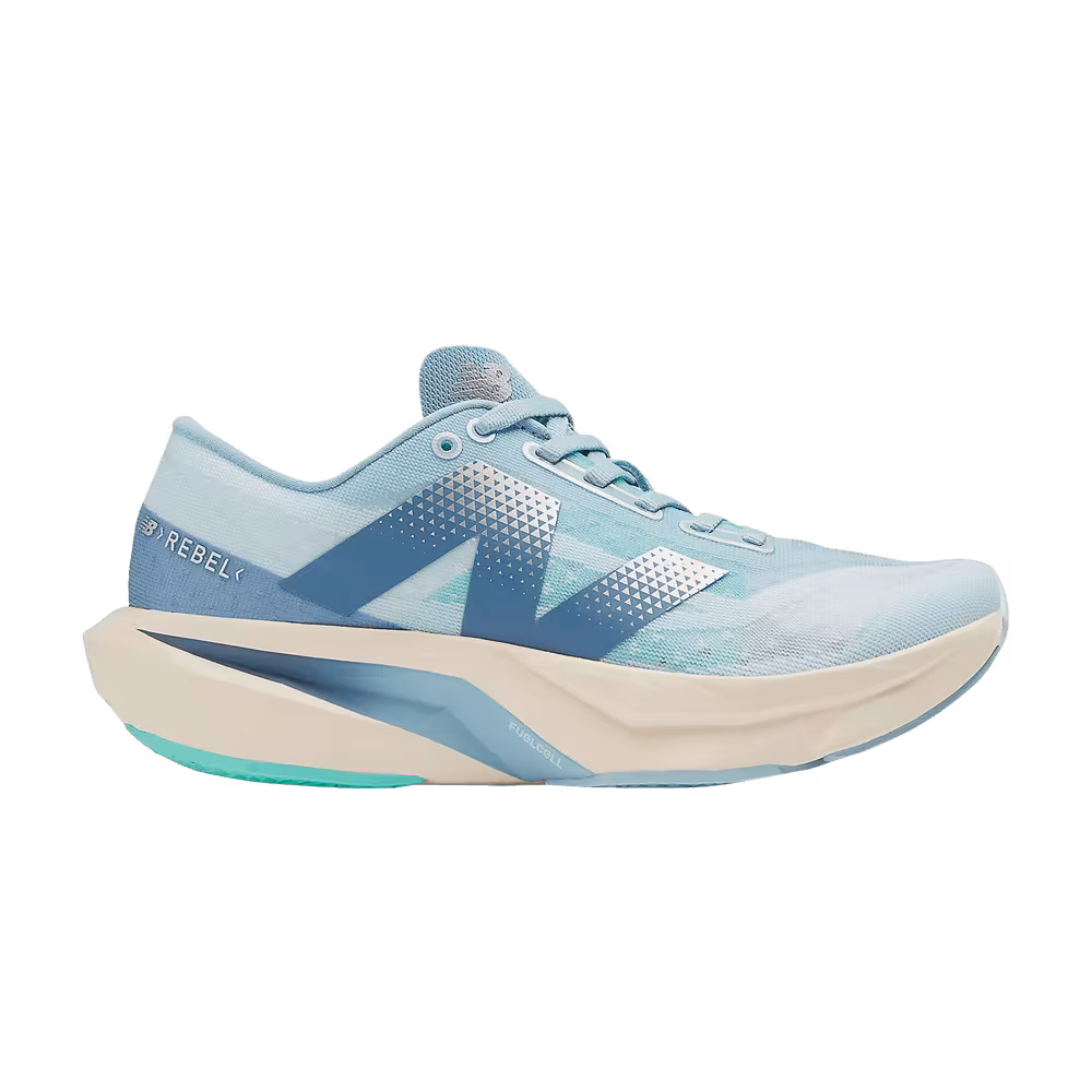 New Balance Women's FuelCell Rebel v4 Wide Quarry Blue