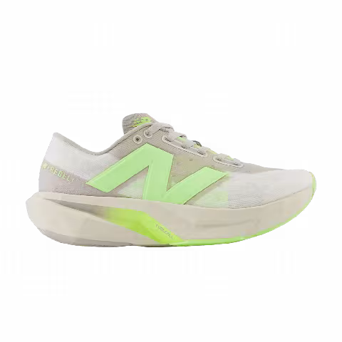 New Balance Wmns FuelCell Rebel v4 Wide 'Moonrock Bleached Lime Glo'