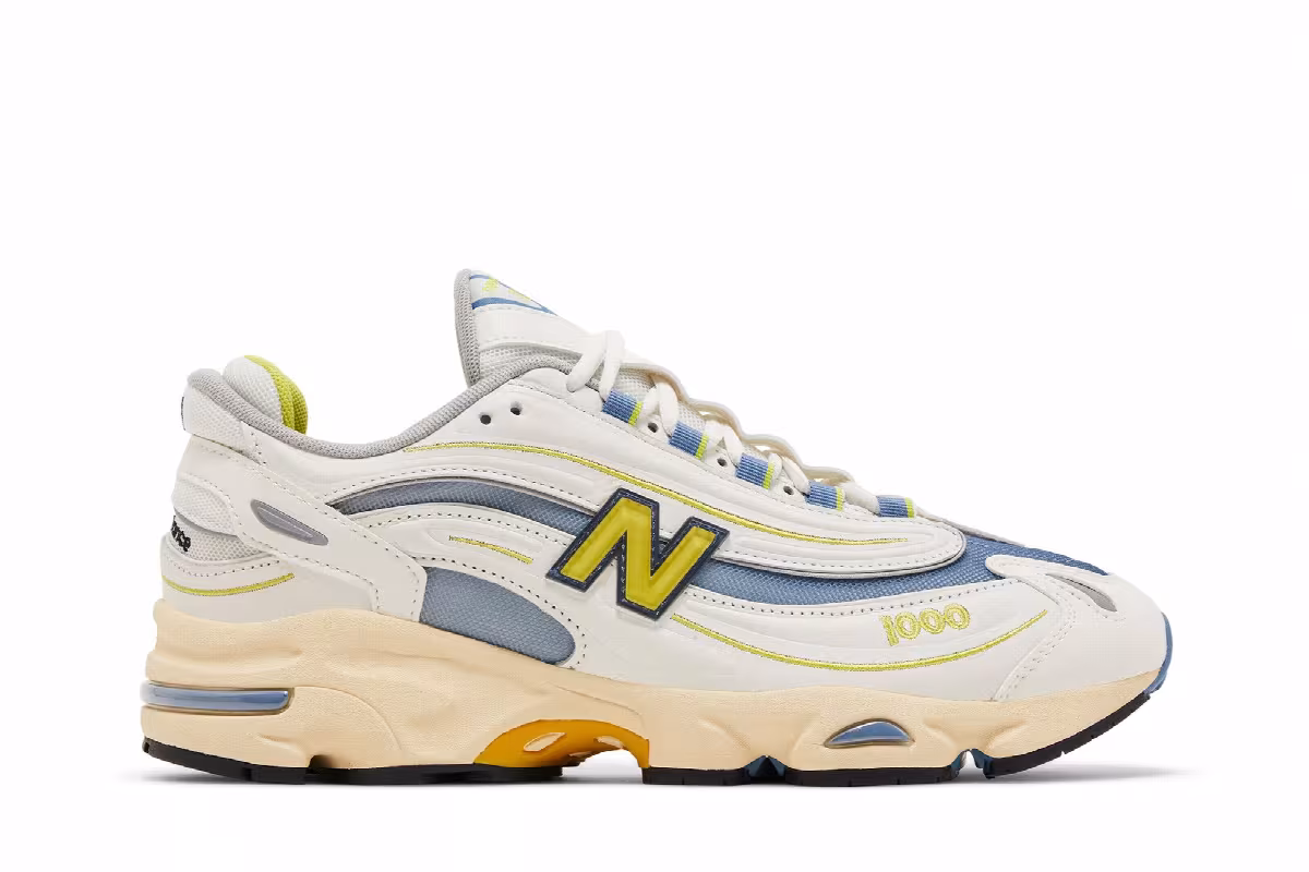 New Balance 1000 Sea Salt Heron Blue, view 2