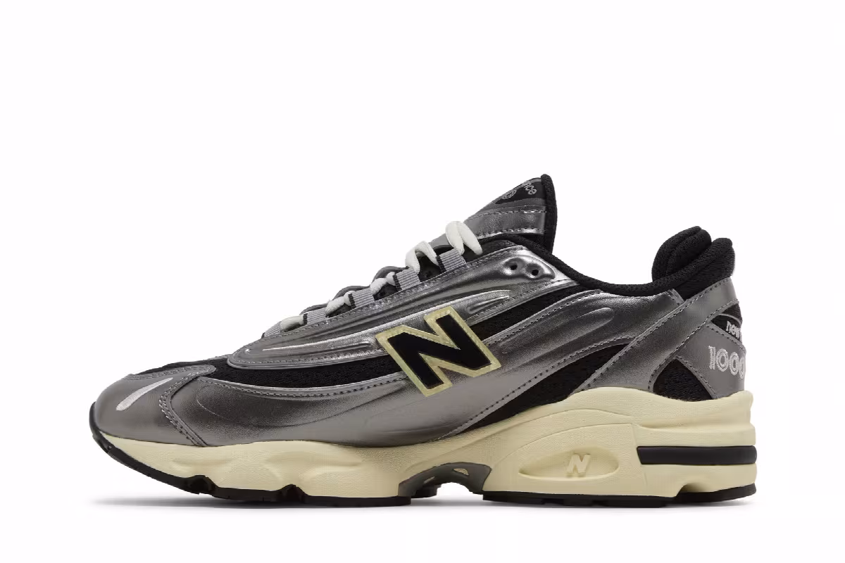 New Balance 1000 Silver Metallic, view 4