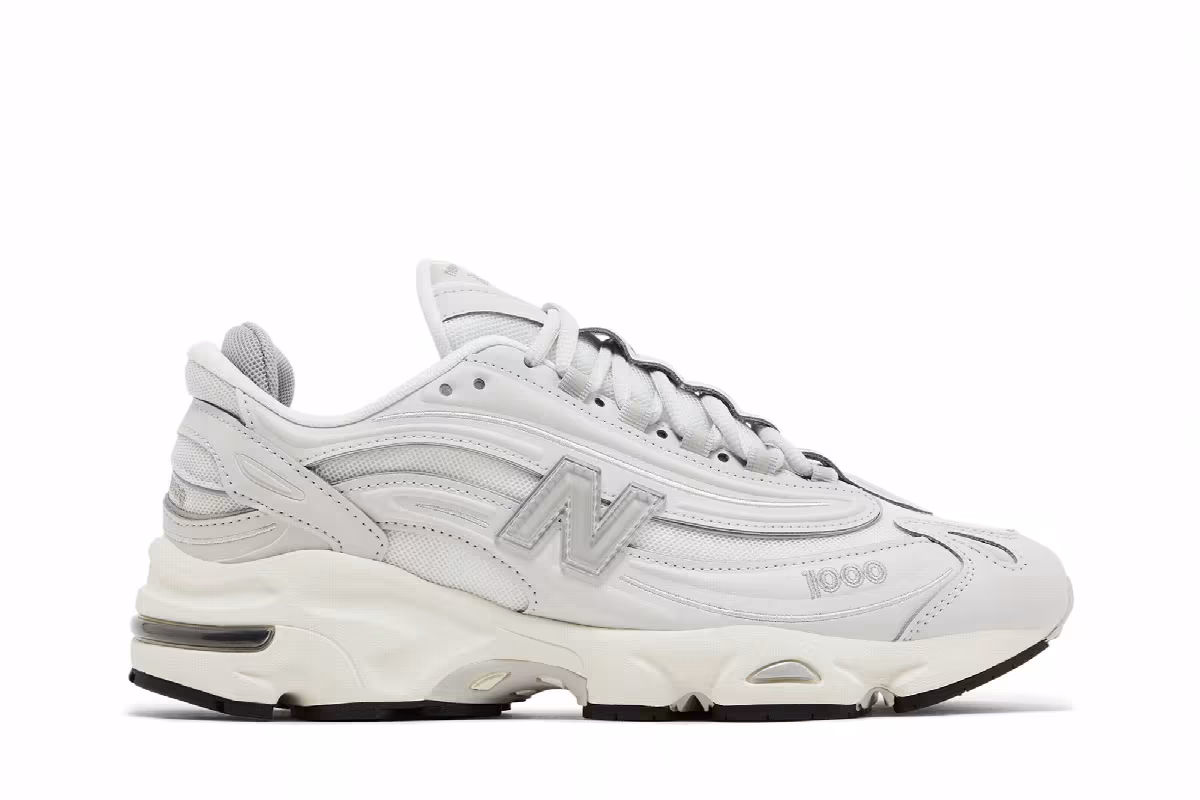New Balance 1000 Rain Cloud Pack - White, view 2