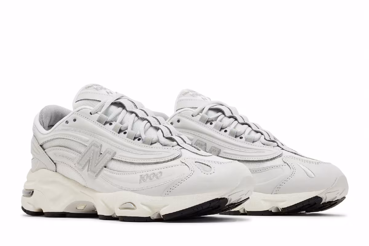 New Balance 1000 Rain Cloud Pack - White, view 9