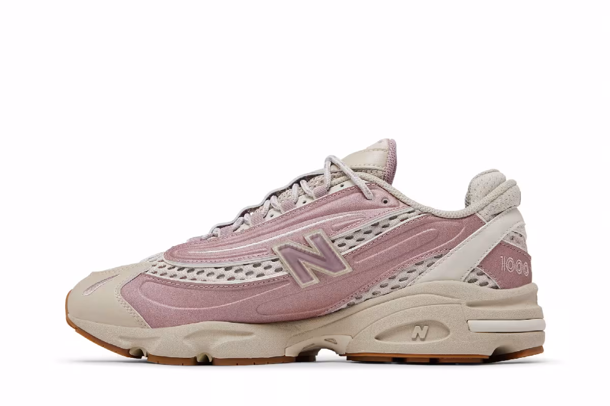 Joe Freshgoods x New Balance 1000 When Things Were Pure Pack - Pink Mink, view 4