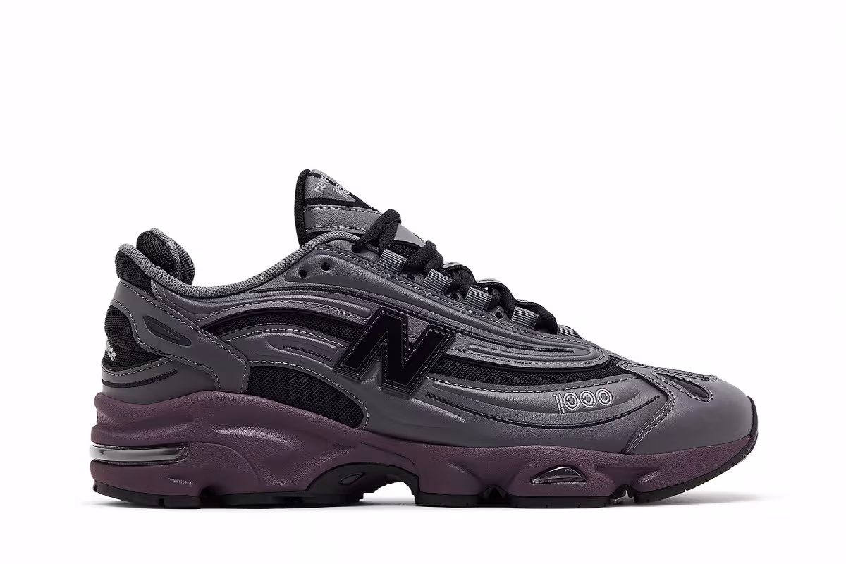 New Balance 1000 Magnet Plum Brown, view 2