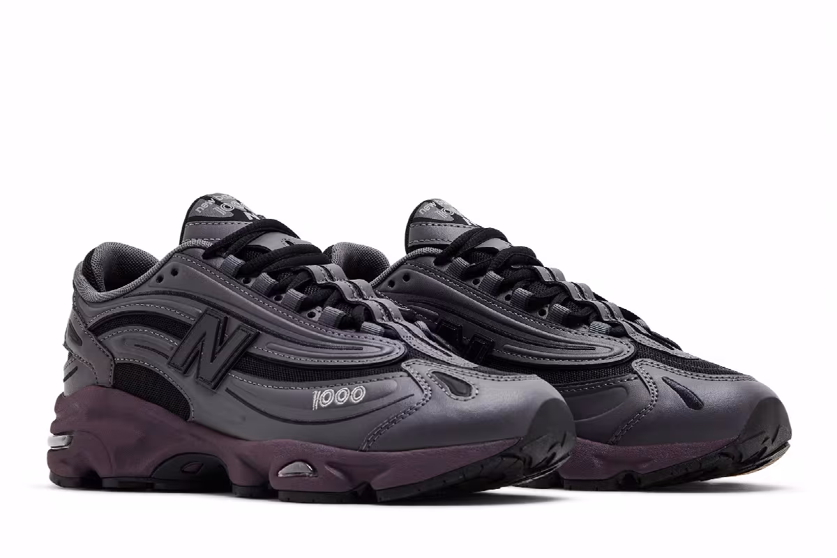 New Balance 1000 Magnet Plum Brown, view 9