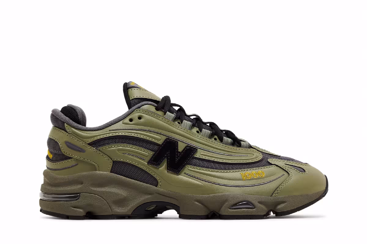New Balance 1000 Dark Olivine Magnet, view 2