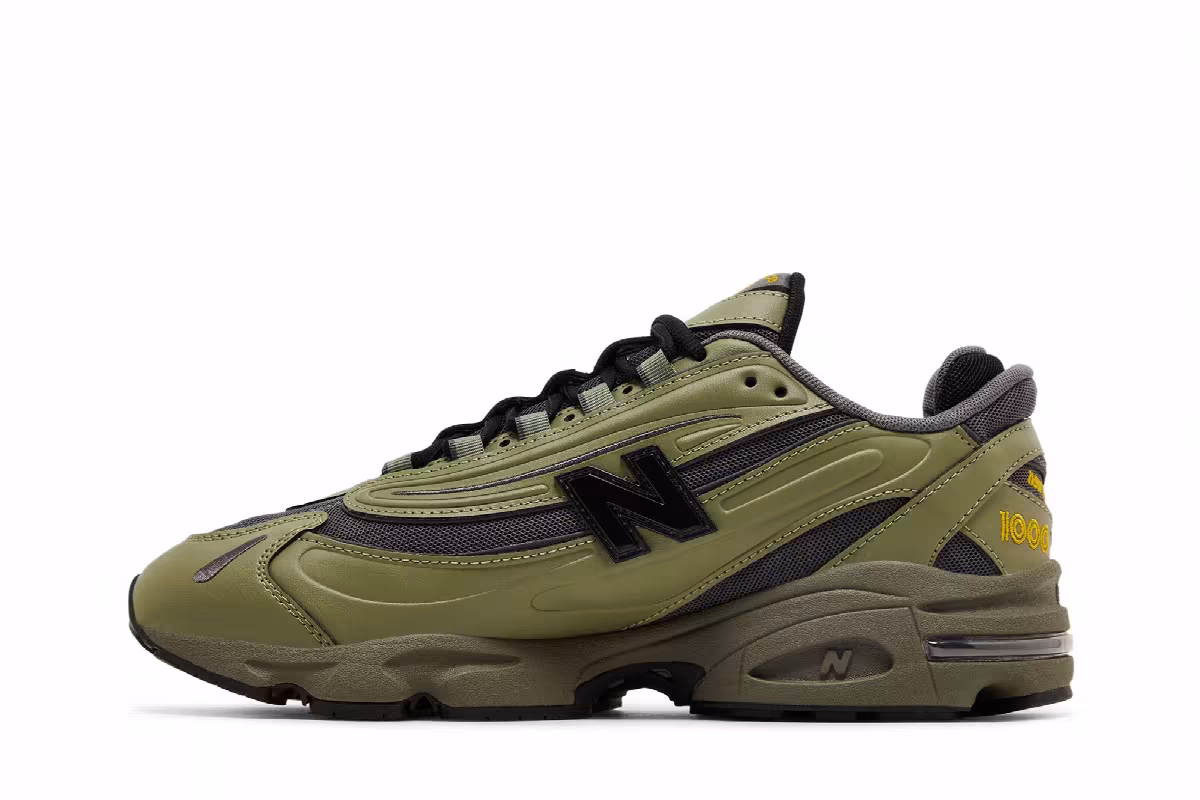 New Balance 1000 Dark Olivine Magnet, view 4