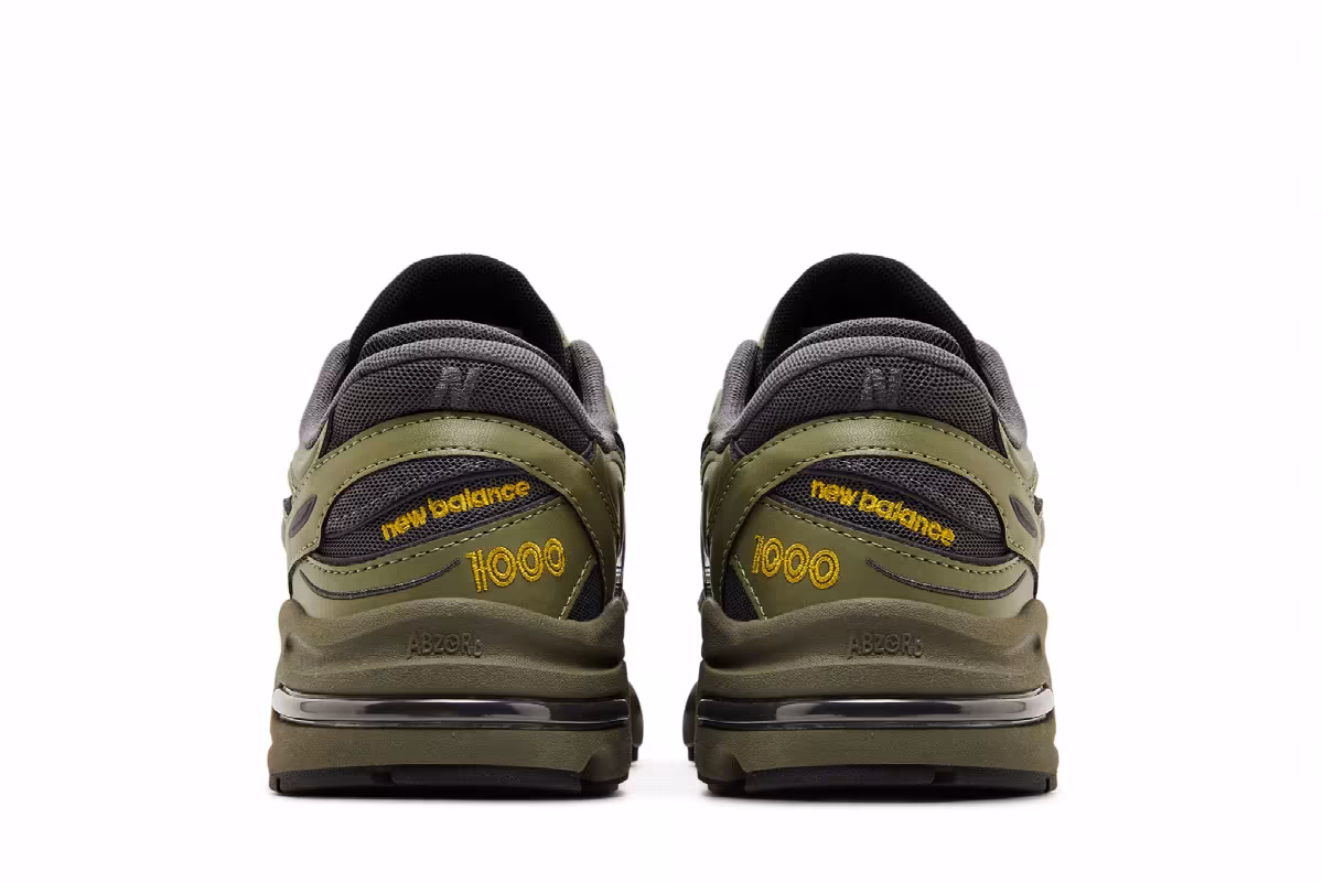 New Balance 1000 Dark Olivine Magnet, view 7