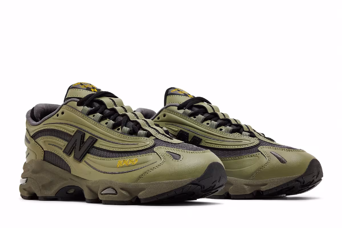 New Balance 1000 Dark Olivine Magnet, view 9