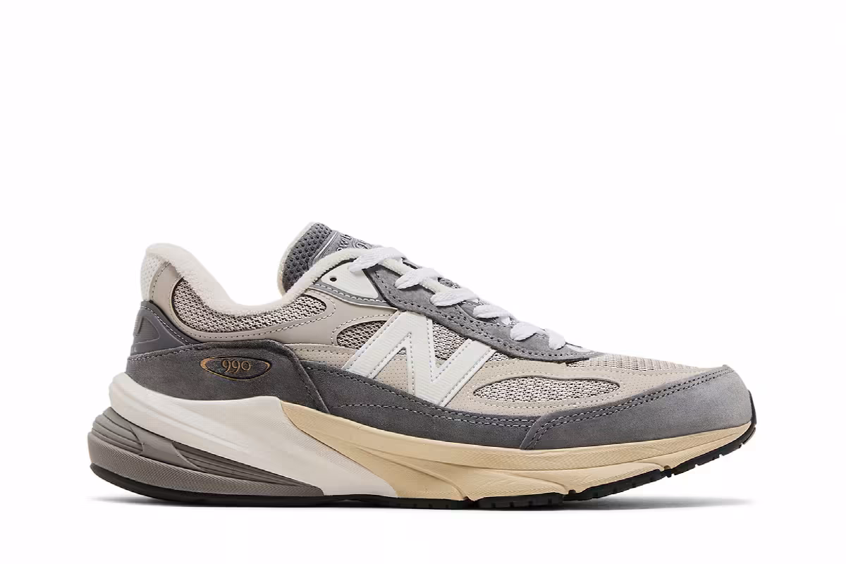 Teddy Santis x New Balance 990v6 Made in USA Castlerock Moonrock, view 2