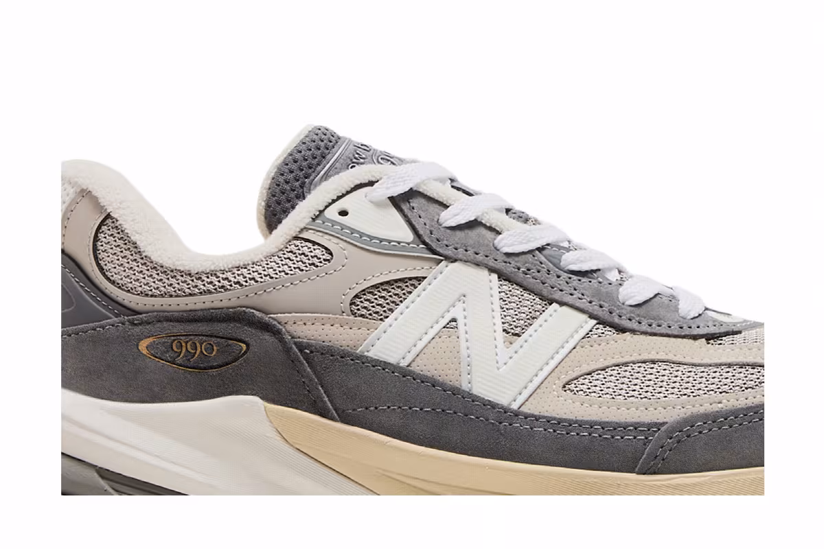 Teddy Santis x New Balance 990v6 Made in USA Castlerock Moonrock, view 3