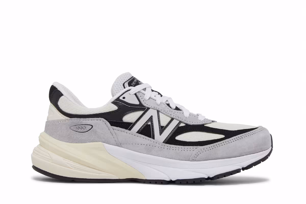 Teddy Santis x New Balance 990v6 Made in USA Grey Black, view 2