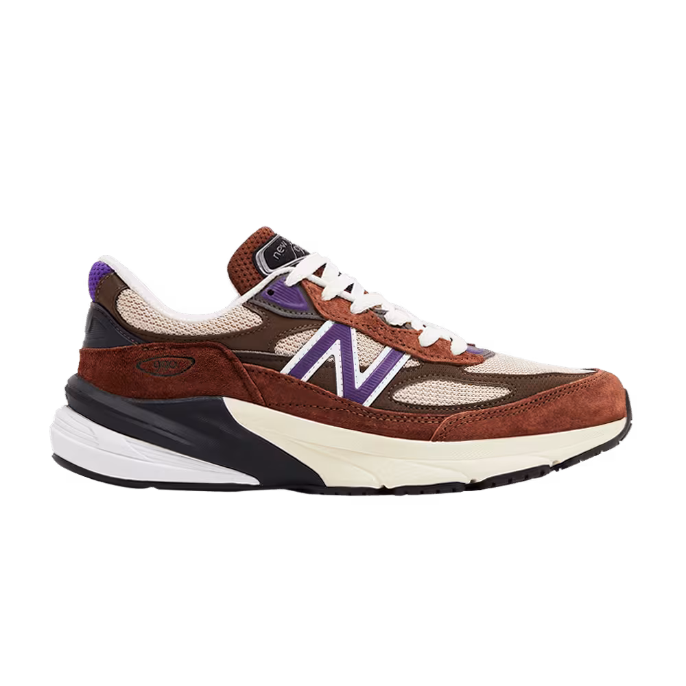 New Balance 990v6 Made in USA Rich Oak Cosmic Grape