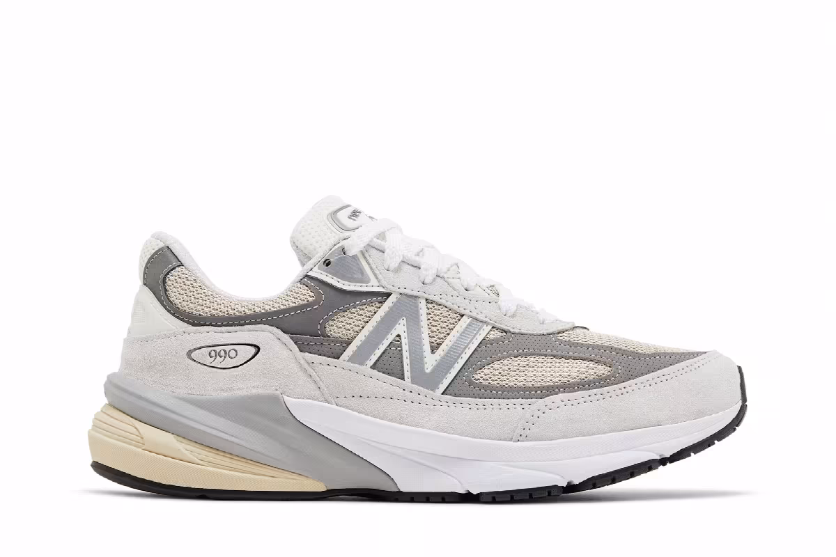 Men's Teddy Santis x New Balance 990v6 Made in USA Reflection Marblehead, view 2