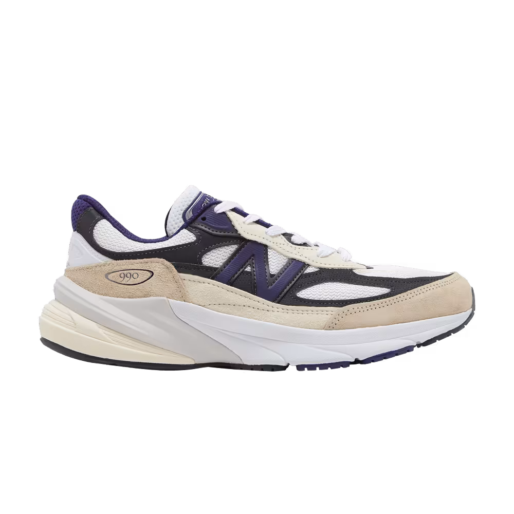 Teddy Santis x New Balance 990v6 Made in USA White Black Plum