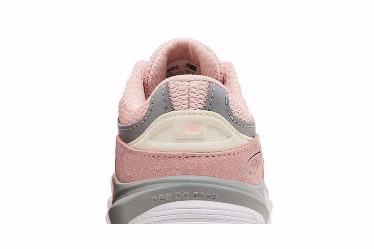 New Balance 990v6 Toddler Pink Haze, view 8