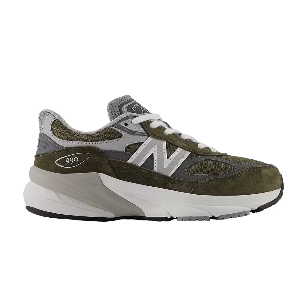 New Balance 990v6 Big Kid True Camo