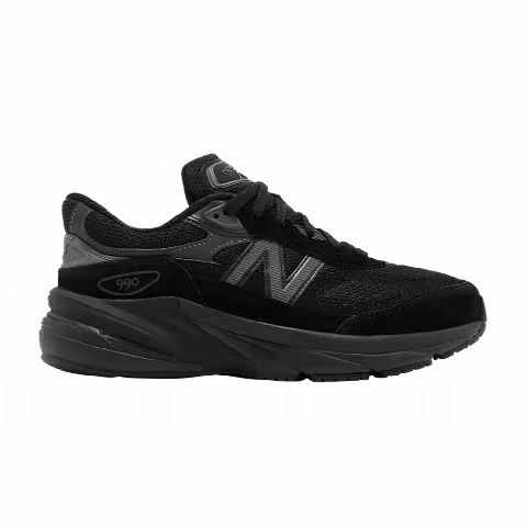 New Balance 990v6 Big Kid 'Black Metallic'