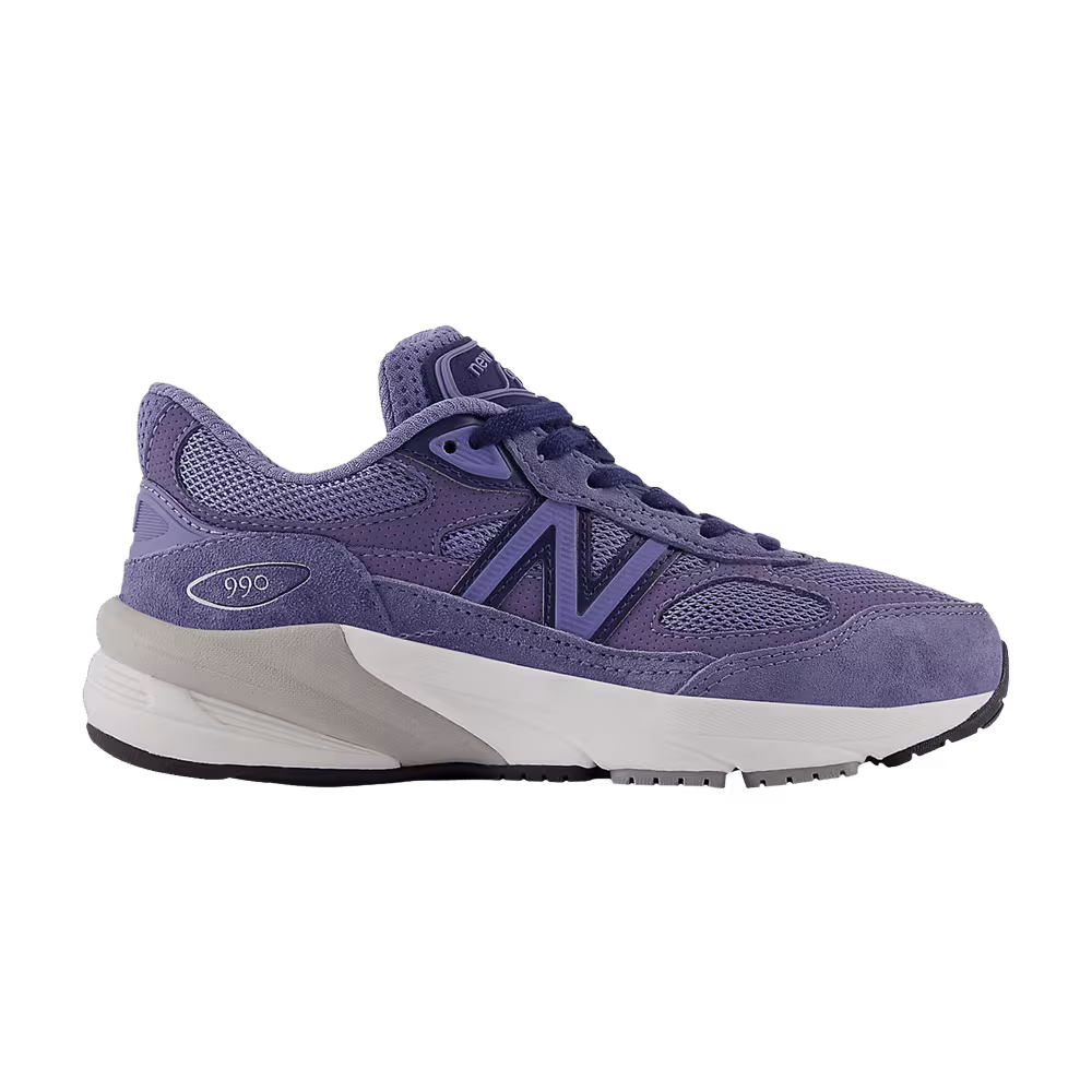 New Balance 990v6 Little Kid Purple