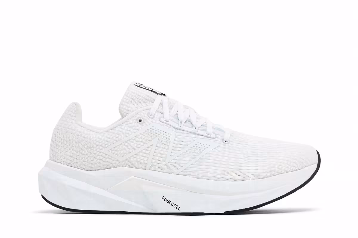 New Balance FuelCell Propel v5 White Black, view 2