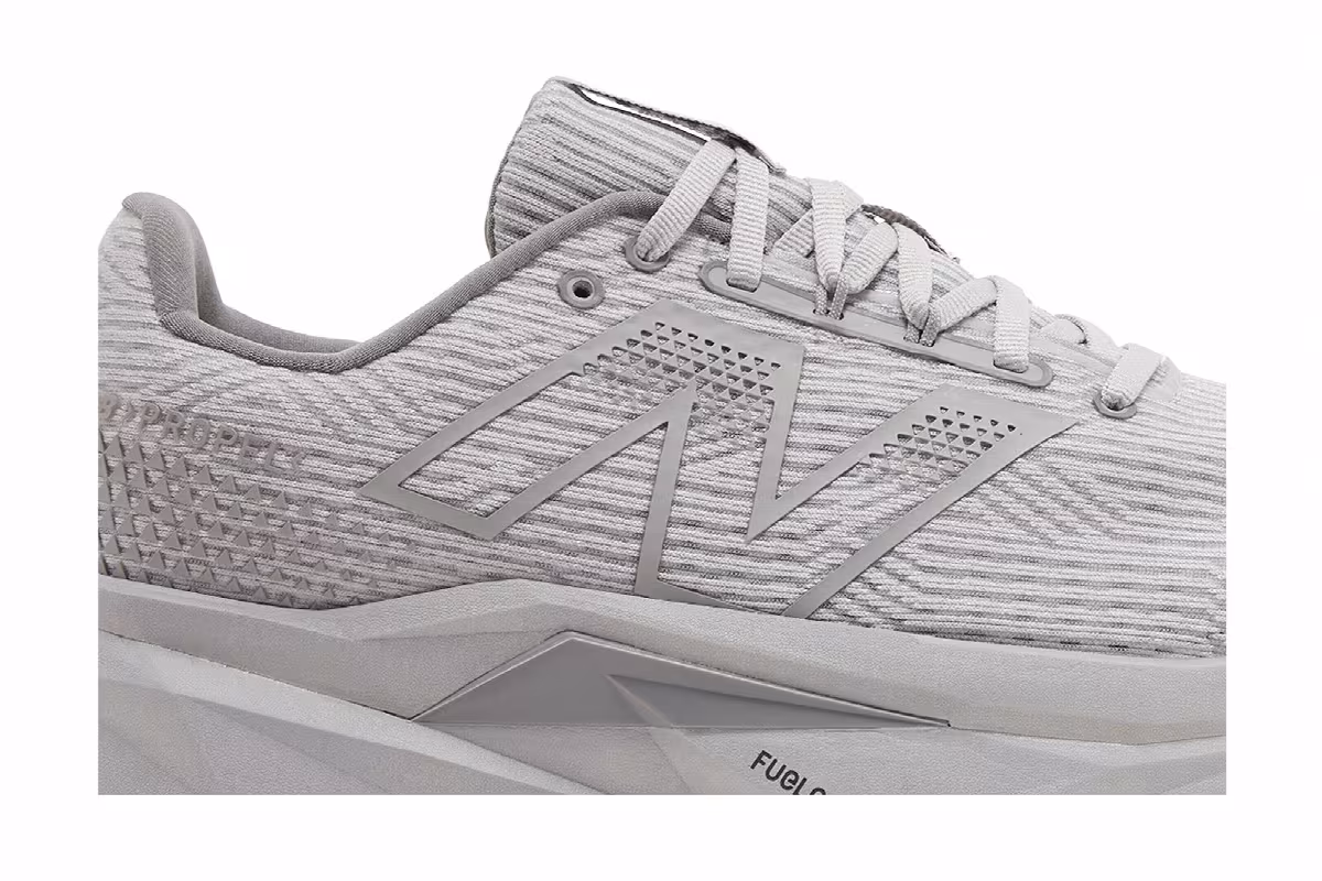 New Balance Fuelcell Propel v5 Raincloud Shadow Grey, view 3